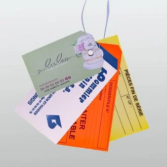 Etiquettes perforées
