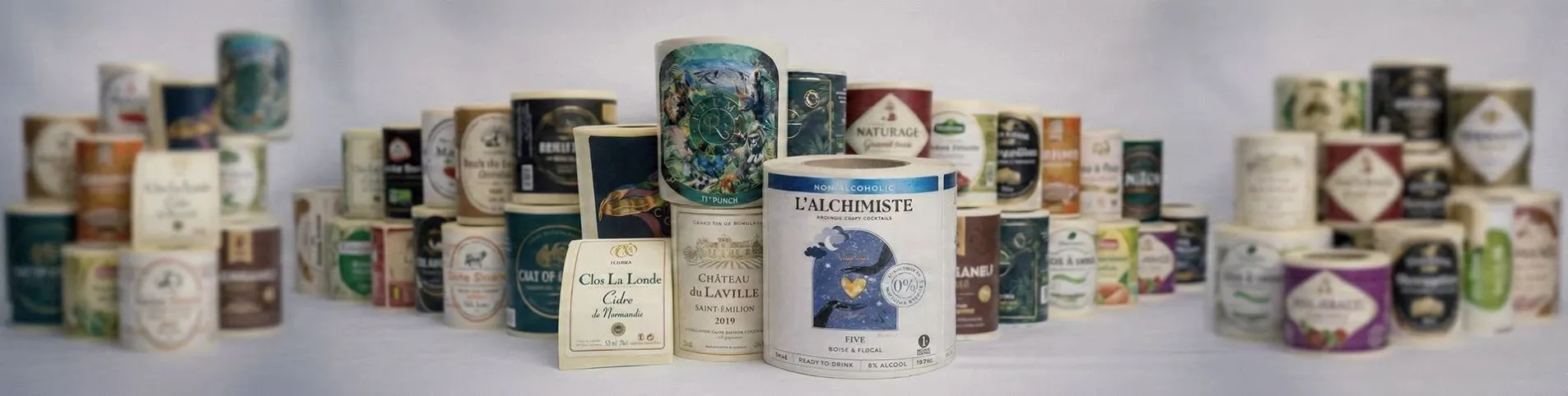 Étiquettes adhésives